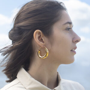 Boucles d'oreilles | Taille L - Créoles
